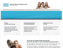 Tablet Screenshot of ebh-central.de
